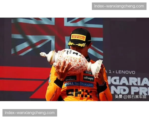 诺里斯泪洒领奖台，迈凯轮车队成员集体冲入赛道庆祝